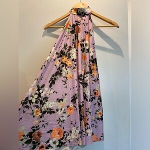 ASOS Halter Neck Floral Mini dress